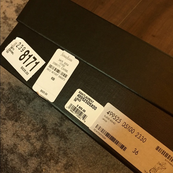 SAINT LAURENT Tribute Suede in Tan Color - Picture 4 of 8